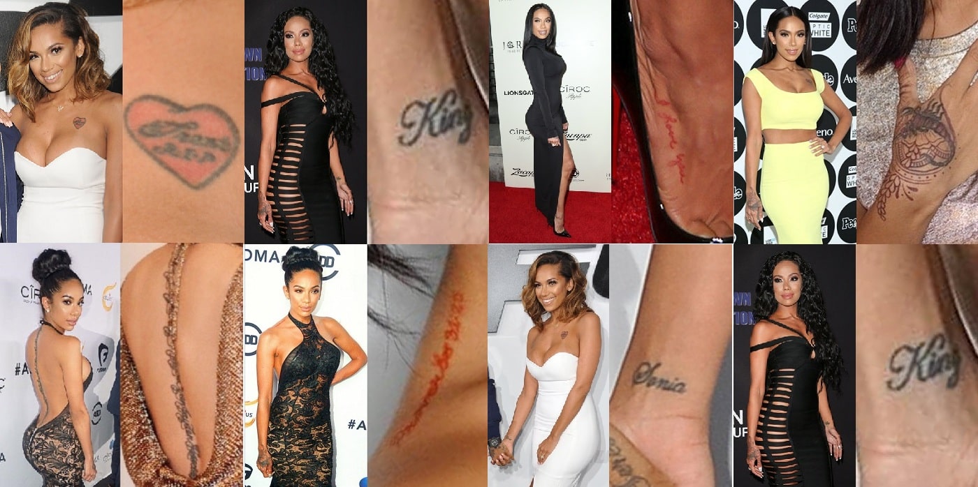 Lahh Star Erica Mena Plastic Surgery Removal And Tattoos Before And